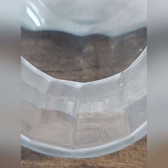 Bedside Carafe Clear Glass Vintage Tumble Up Glass Set Interior Vertical Design - Picture 10 of 17